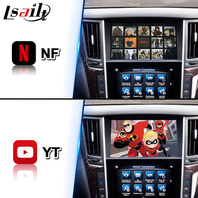 Lsailt Android GPS Navigation Multimedia Video Interface for 2021-Present Infiniti Q50 Q60 Q60S Q50S