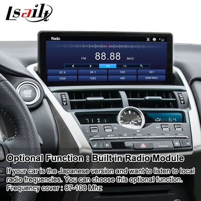 Lsailt 10.25 Inch Android Carplay Multimedia Video Interface Screen for 2017-2021 Lexus NX 300h NX200 NX300 NX300h