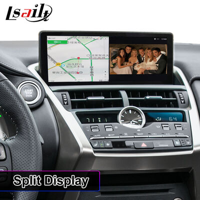 Lsailt 10.25 Inch Android Carplay Multimedia Video Interface Screen for 2017-2021 Lexus NX 300h NX200 NX300 NX300h