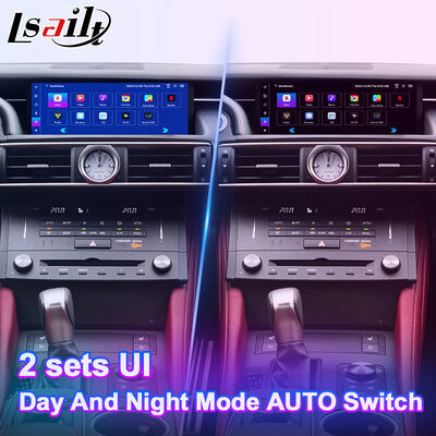 Lsailt Android Carplay Multimedia Interface Screen for 2014-2018 Lexus RC Knob RC300h RC350 RCF RC300 RC200t