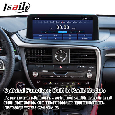 Lsailt Android Carplay Multimedia Screen for 2019-2021 Lexus RX 450h RX300 RX350L RX450hL RX350 RX450h