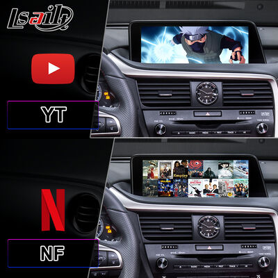 Lsailt Android Carplay Multimedia Interface Screen for 2016-2019 Lexus RX Knob RX350 RX450h RX200t RX300