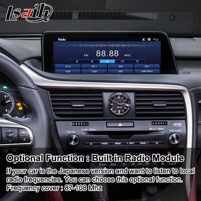 Lsailt Android Carplay Multimedia Interface Screen for 2016-2019 Lexus RX Knob RX350 RX450h RX200t RX300