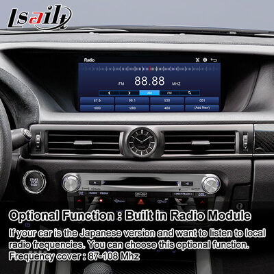 Lsailt Android Carplay Multimedia Screen for 2012-2020 Lexus GS 200t GS300h GS250 GS350 GS450h GSF GS200t