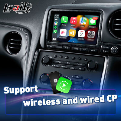 Lsailt Wireless Android Auto Carplay Screen for 2007-2010 Nissan GTR JDM GT-R R35