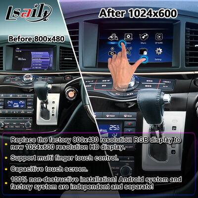 Lsailt Android Carplay Multimedia Screen for 2010-2020 Nissan Elgrand E52