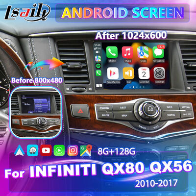 Lsailt Android Carplay Multimedia Screen for 2010-2017 Infiniti QX80 QX56