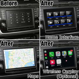 8 / 9.2 Inches GPS Navigation Box Waze Yandex 1.2 GHz For Lsailt Volkswagen Touran