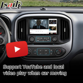 Carplay interface for Chevrolet Colorado GMC Canyon android auto youtube box by Lsailt Navihome