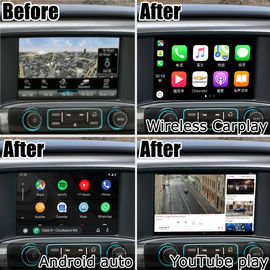 Carplay interface for Chevrolet Silverado GMC Sierra android auto youtube play by Lsailt Navihome