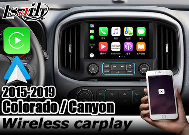 Carplay interface for Chevrolet Colorado GMC Canyon android auto youtube box by Lsailt Navihome