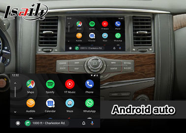 CE Wireless Carplay Interface Wired Android Auto Youtube for Nissan Armada Patrol