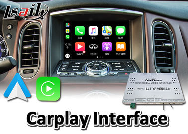 Infiniti Carplay Interface Wired Android Auto Youtube Video Music Play For QX50 QX70 2014-2017