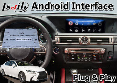 4+64GB Lsailt Lexus Video Interface for GS 450h 2014-2020 , Car Gps Navigation Box Carplay GS450h