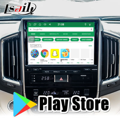 4+64GB CarPlay/Android Auto interface included Waze , YouTube , Netflix for Land Cruiser 2020-2021 VX-R