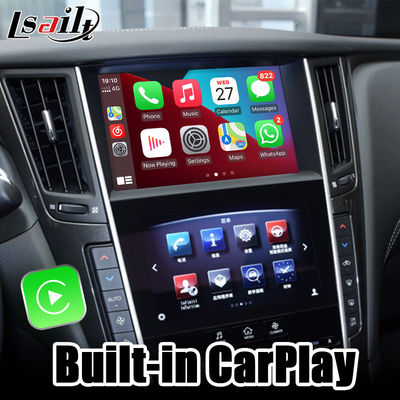 4GB PX6 CarPlay&amp;Android Multimedia video interface included Android auto, Netflix for Infiniti 2015.6-20 Q50 Q60