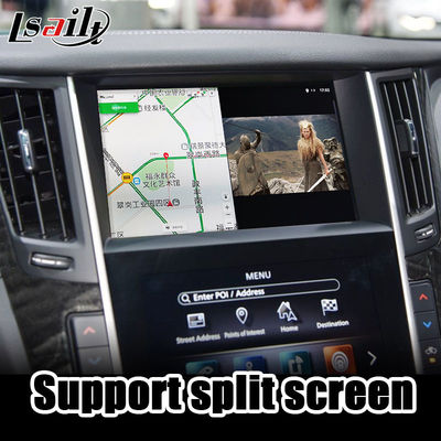 Lsailt 4GB CarPlay/Android Auto Interface with Android auto, YouTube, Netflix, Yandex for Infiniti 2016-now Q50 Q60