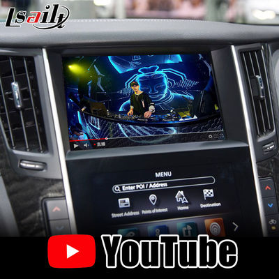 Lsailt 4GB CarPlay/Android Auto Interface with Android auto, YouTube, Netflix, Yandex for Infiniti 2016-now Q50 Q60