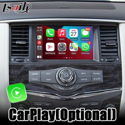 Lsailt 4G Android 9.0 CarPlay&amp;multimedia video interface with YouTube, Netflix for 2018-2021 Nissan Patrol