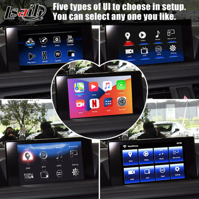 Lexus Video Interface for CT200h with CarPlay , NetFlix, YouTube, Waze 4+64GB PX6 by Lsailt