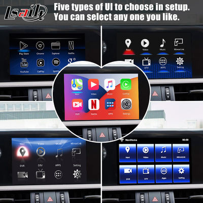 Android 9.0 Auto Interface for Lexus GS ES RX RC LS LX 2013-2021 with CarPlay, Android Auto ES300h ES250 by Lsailt