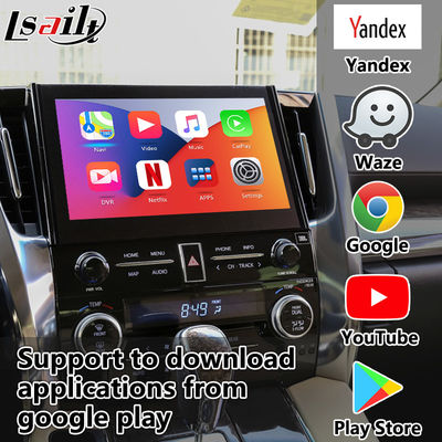 4+64GB CarPlay/Android Interface included HEMA, NetFlix Spotify for Alphard Toyota Camry