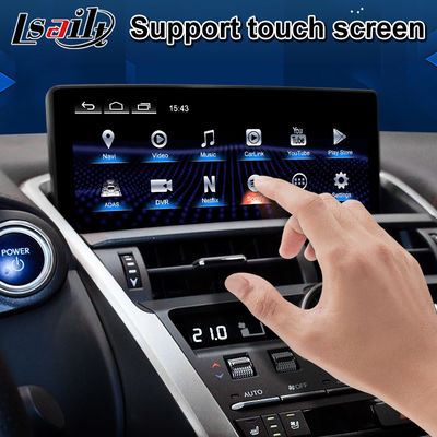 Lsailt 10.25 Inch car navigation for android Screen for Lexus NX NX300 NX300h 2018-2021 gps multimedia system