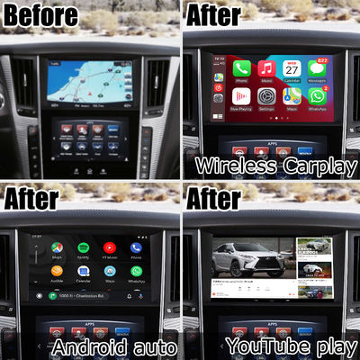 Infiniti Q50 Q60 Android carplay Navigation carplay Video Interface Android 10