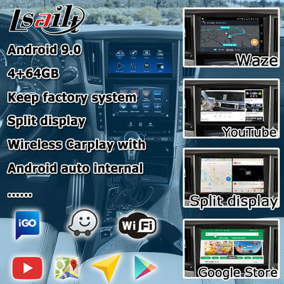 Infiniti Q50 Q60 Android carplay Navigation carplay Video Interface Android 10