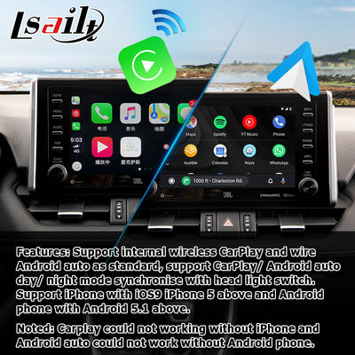 64GB ROM RK3399 Android Carplay Interface For Toyoat RAV4 2019 To Present Touch N Go 3