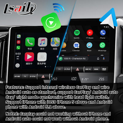 Digital Car Video Interface Android auto carplay Box Toyota Land Cruiser LC200 2019