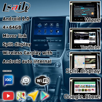 Digital Car Video Interface Android auto carplay Box Toyota Land Cruiser LC200 2019