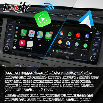 Android System Carplay Box Original Touch Screen Controlled For Toyota Sienna