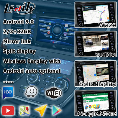 Android System Carplay Box Original Touch Screen Controlled For Toyota Sienna