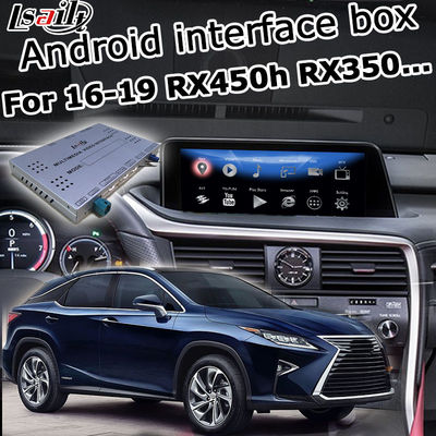 RX350 RX450h Lexus Video Interface 16-19 Version 4GB RAM Android carplay Navigation Box