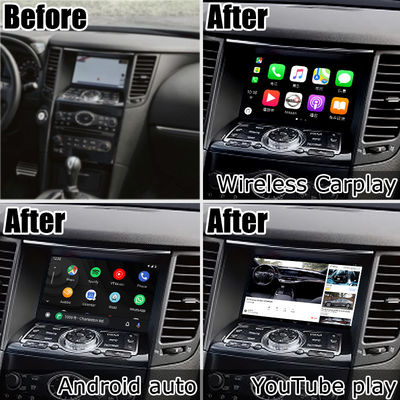 Android 13 Navigation Car Video Interface Support Waze / Youtube For Infiniti QX70 / FX50 FX35 FX37
