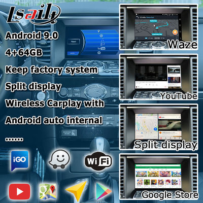 Android Navigation Car Video Interface Support Waze / Youtube For Infiniti QX70 / FX50 FX35