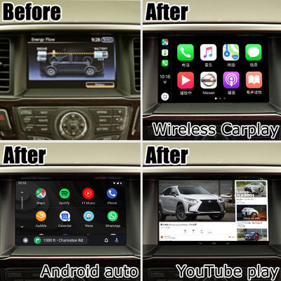 Nissan Pathfinder R52 Android 13 video Interface wireless carplay 8+128 Android base