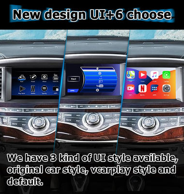Infiniti QX60 GPS Android auto Carplay Navigation System Multimedia Interface Android 11 8+128GB