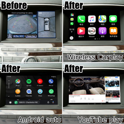 Infiniti QX60 GPS Android auto Carplay Navigation System Multimedia Interface Android 11 8+128GB