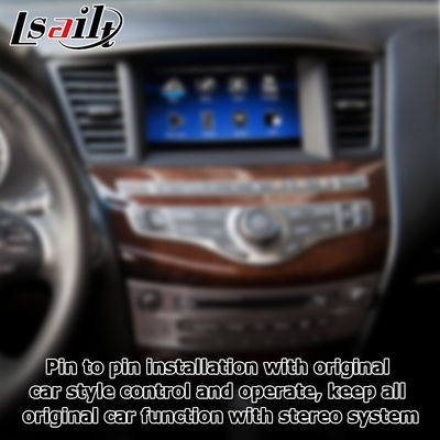 Android 13 Carplay interface Box Yandex Navi For Infiniti QX60 / JX35 Qualcomm 8+128 system