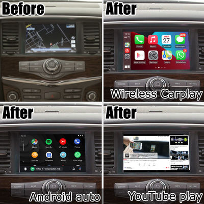 Nissan Patrol Y62 Armada Qualcomm base Car Navigation Box carplay GPS Navigation Device