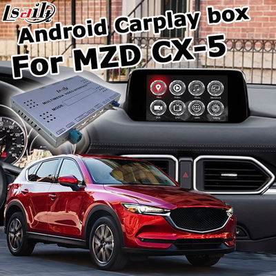 Mazda CX-5 CX5 carplay interface Android auto Box Gps with Mazda origin knob control