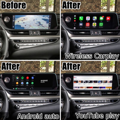 Lexus ES 2018 Multimedia Video Interface Android 9.0 Car Navigation Box Optional ES350 ES300h