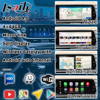 Lexus ES 2018 Multimedia Video Interface Android 9.0 Car Navigation Box Optional ES350 ES300h