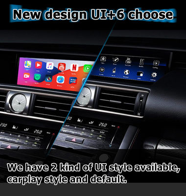 Android auto carplay box Lexus IS200t IS300h knob mouse control waze youtube Google play