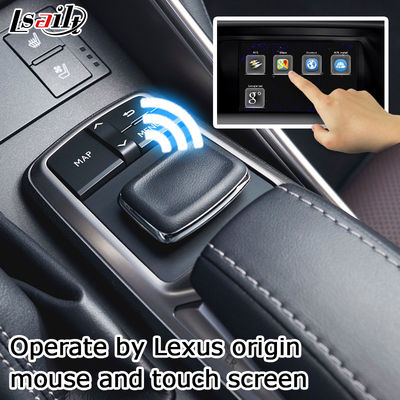 Android auto carplay box Lexus IS200t IS300h knob mouse control waze youtube Google play