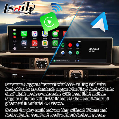 Lexus LX570 Lexus carplay Interface / GPS navigation box 16GB ROM 4GB android auto