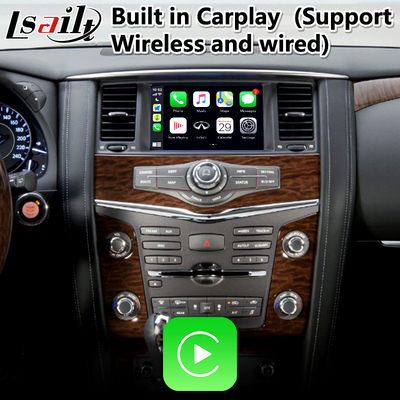 Lsailt 4+64GB Android Video Interface Wireless Carplay for 2012-2017 Nissan Patrol Y62