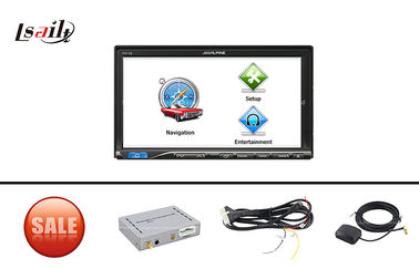 Car Navigation Systems WINCE 6.0 Vehicle GPS Box with Touch Screen / Bluetooth / TV